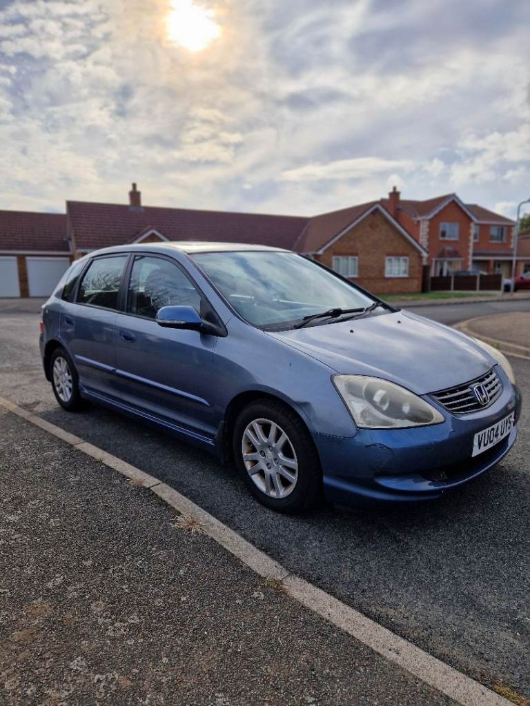 Honda Civic 04, 1.6, AUTOMATIC, only 84000 miles, 1 year MOT, leathers, sunroof