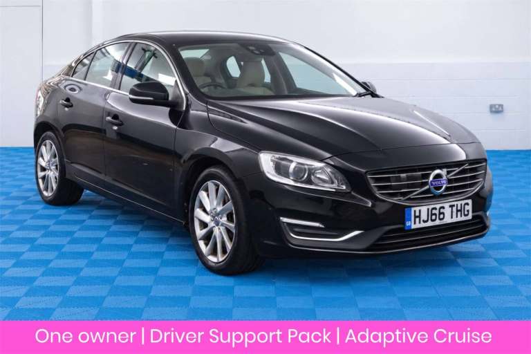 2016 Volvo S60 D3 [150] SE Lux Nav 4dr Geartronic SALOON DIESEL Automatic