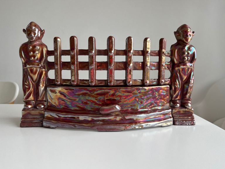Cast iron fire guard