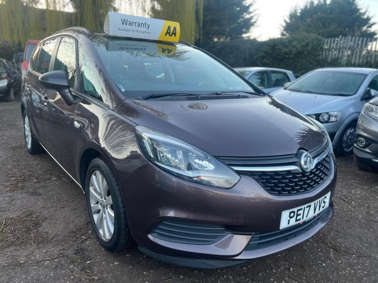 2017 Vauxhall Zafira 1.4T Design 5dr MPV PETROL Manual