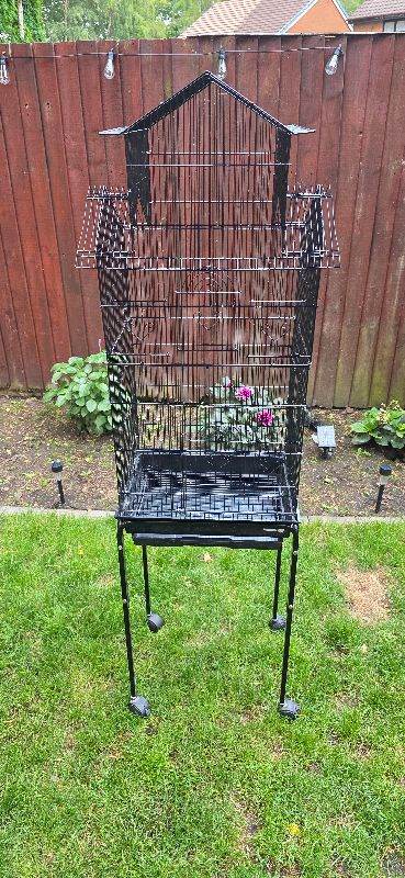 Bird cage and stand