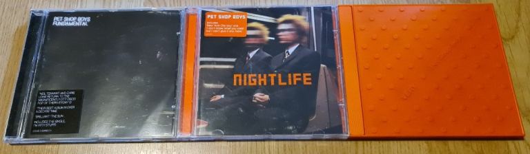PET SHOP BOYS CD ALBUMS