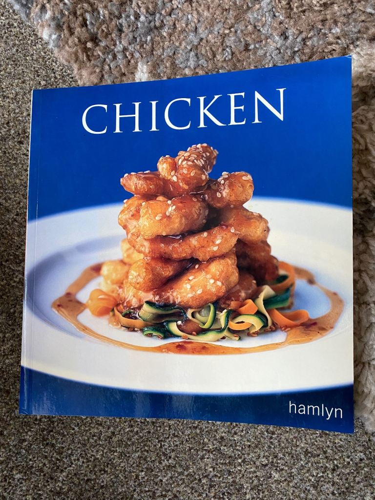 Chicken recipes book by Hamlin. Excellent condition £2. Can post or c