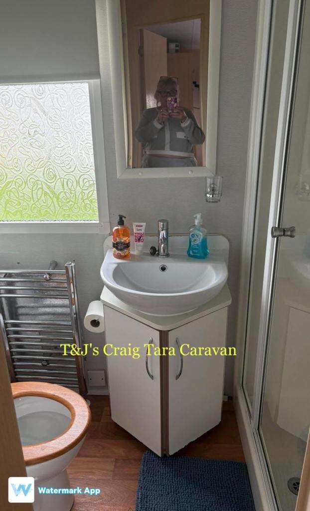 Caravan. For hire at Craig Tara holiday park 