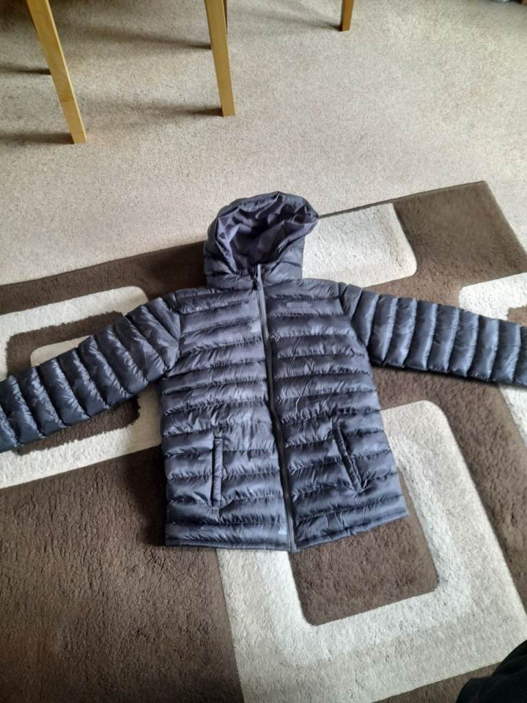 Mountain warehouse black camo coat 13 yrs