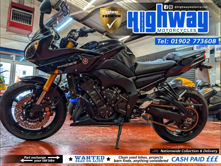 2013 Yamaha FZ8 Fazer (24k Miles) with Warranty & 12 Months MOT