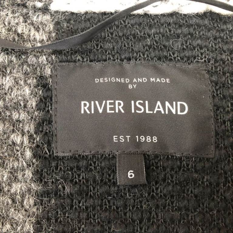 River Island edge to edge longline cardigan UK 6