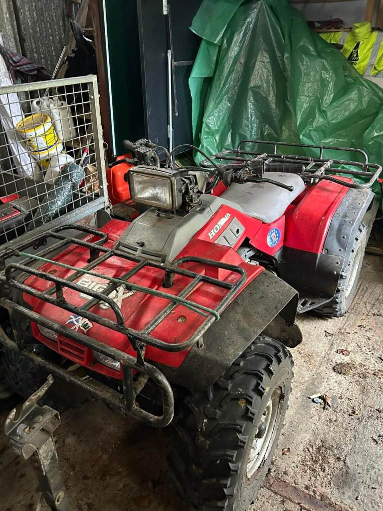 1988 honda trx 350 d farm quad bike atv 4 wheeler swap ride on mower px car