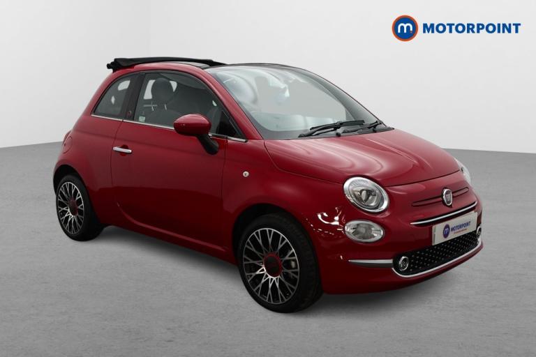 2023 Fiat 500 1.0 Mild Hybrid Red 2dr CONVERTIBLE PETROL Manual