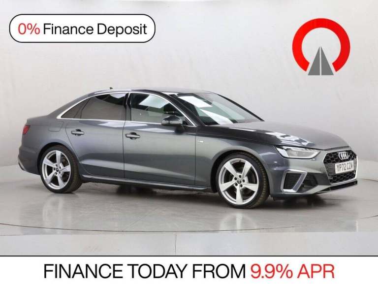 2022 Audi A4 2.0 TFSI 35 S line Saloon 4dr Petrol S Tronic Euro 6 (s/s) (150 ps) Saloon Petrol Au...