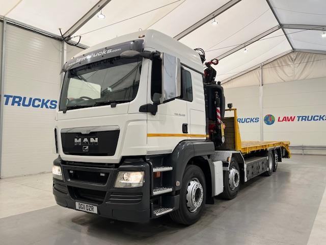 MAN TGS 32.440 8x2 Beavertail Fassi F275 Crane