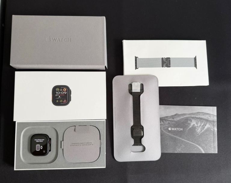 Apple Watch Ultra 2 with Milanese Loop – 99% Battery Health