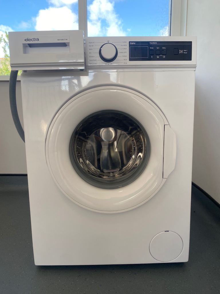 Electra Washing Machine- White - Basically new