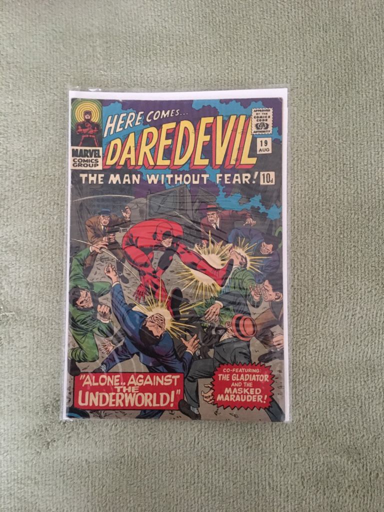 Daredevil #19 1966 marvel comic original 