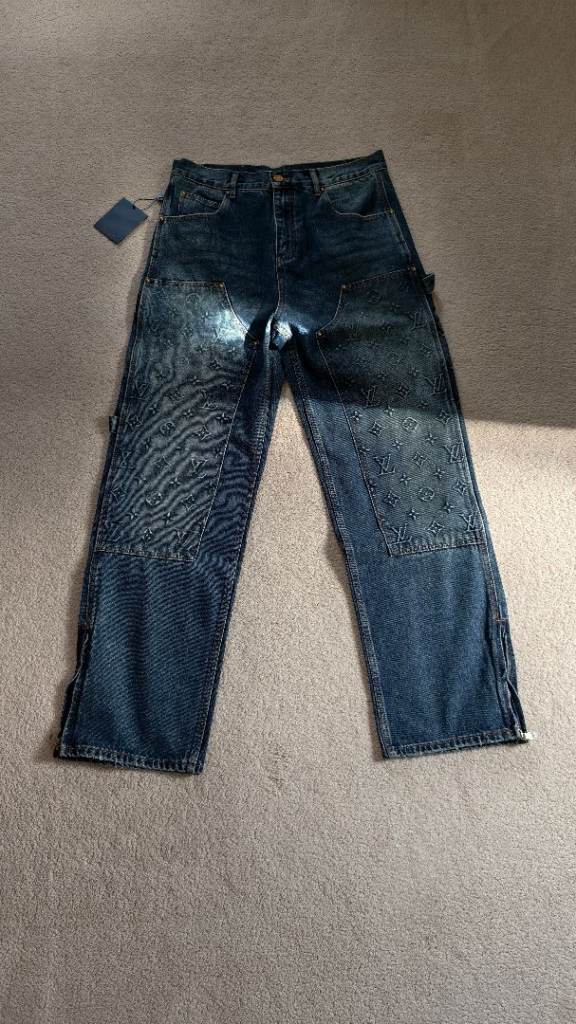 Louis Vuitton carpenter denim jeans 
