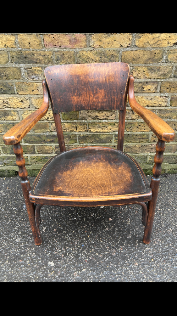 Antique Fireside Chair 