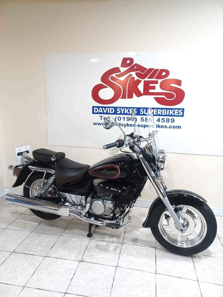 Hyosung GV 250 N  CUSTOM CRUISER 18-REG ONLY 4194 MILES WITH EXTRAS £2599.OTR