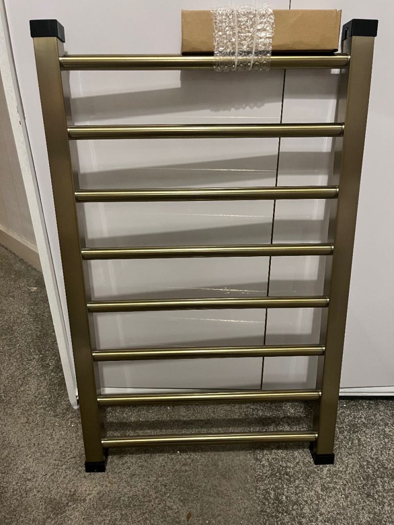 image for Heated Wall Mounted Towel Rail/Radiator -New