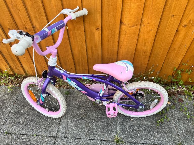 Huffy Glimmer Kids Bike – Purple & Pink 16"