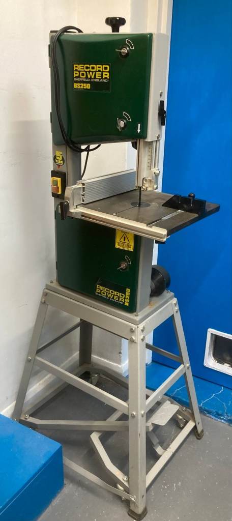 Record Power BS250 Bandsaw with detachable Wheelstand