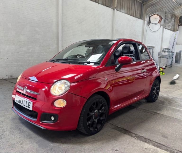 Fiat, 500, Convertible, 2013, Manual, 1242 (cc), 3 doors