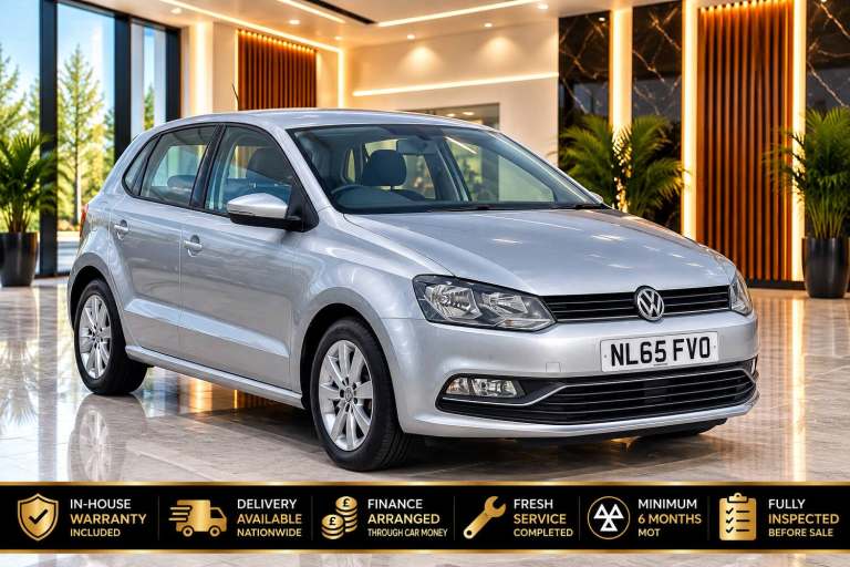 2015 Volkswagen Polo 1.0  5dr HATCHBACK Petrol Manual
