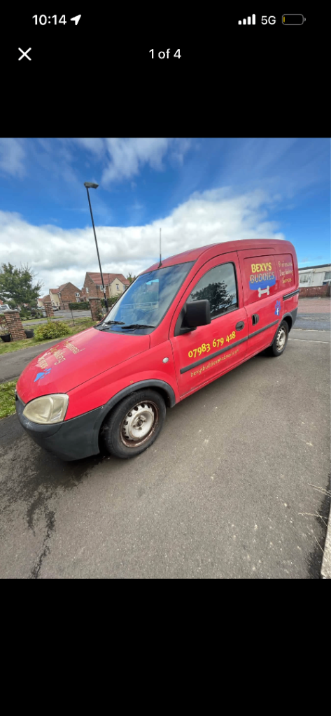 Vauxhall, COMBO, Car Derived Van, 2010, Manual, 1248 (cc)