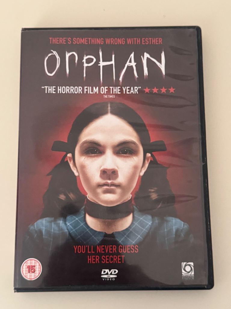 Orphan (DVD, 2009) Horror Movie - Isabelle Fuhrman, Vera Farmiga - Region 2