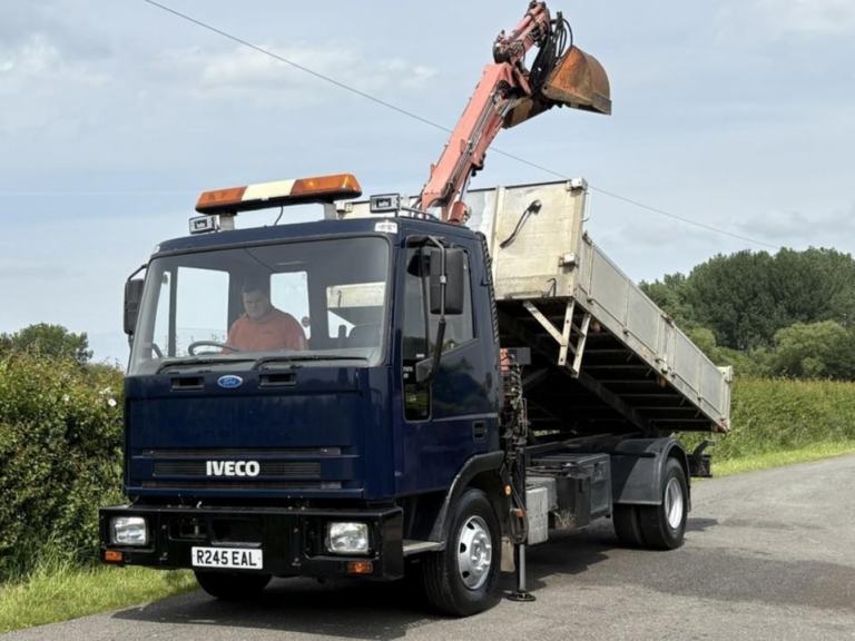 Iveco 75E15 4 X 2 Tipper With Grab
