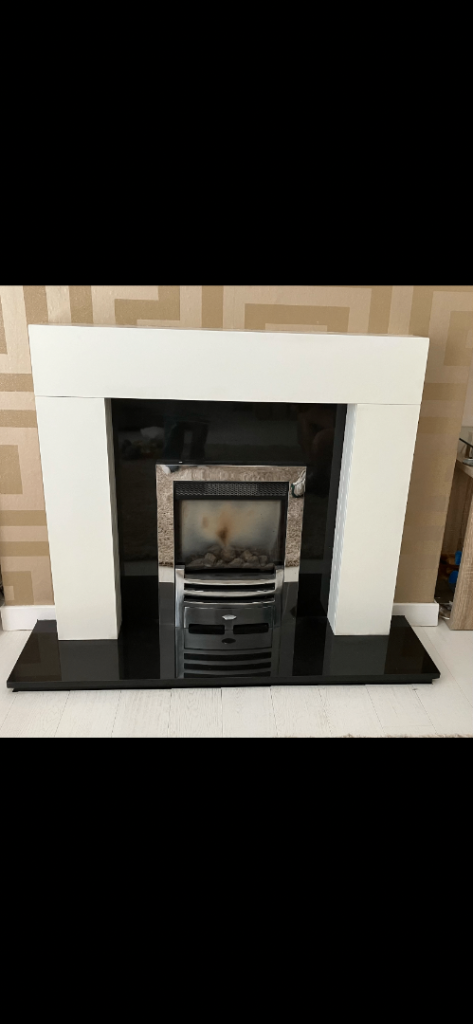 Free mantle piece & marble. 