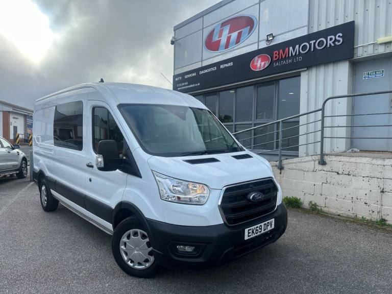 2019 Ford Transit 2.0 350 EcoBlue MHEV Trend crew van (6 seats) 5dr Diesel Manual FWD L3 H2 E Cre...