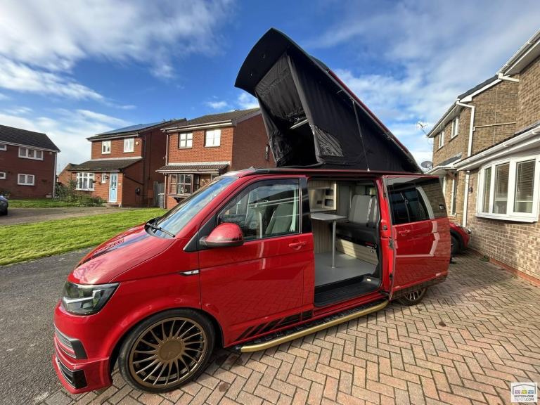 2018 VW VOLKSWAGEN T6 TSI HIGHLINE POP TOP SWB CAMPER CONVERSION for sale