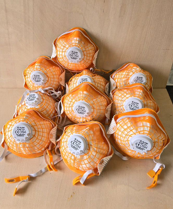 FFP3 moulded Respirator Mask (pack of 10)