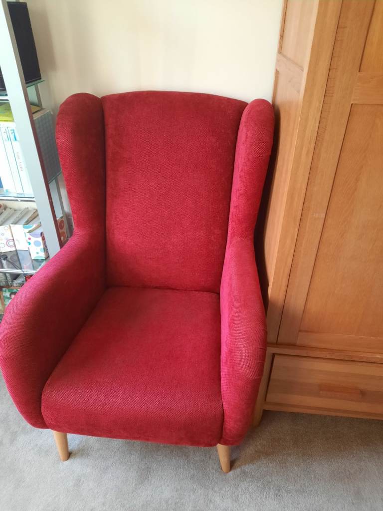 Red armchair 