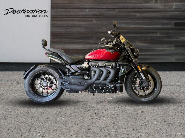 2025 Triumph Rocket 3 GT STORM Petrol black 6 Speed