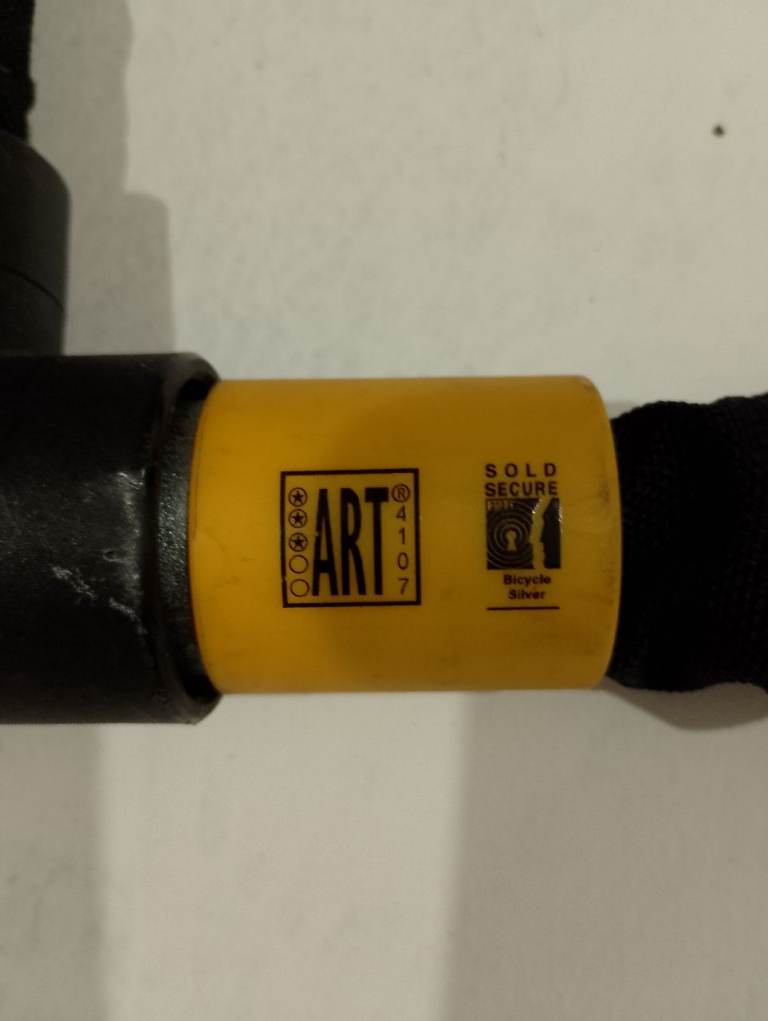 Heavy duty bike/motorcycle lock 