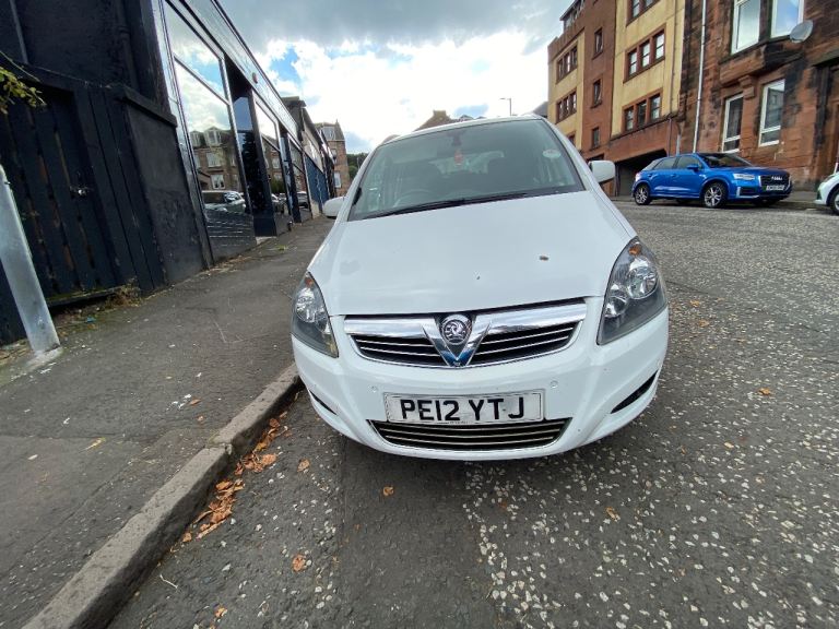 Vauxhall, ZAFIRA, MPV, 2012, Manual, 1598 (cc), 5 doors