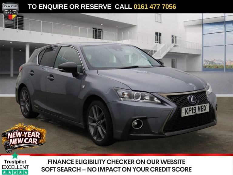 2019 Lexus CT 1.8 200h F Sport Hatchback 5dr Petrol Hybrid E-CVT Euro 6 (s/s) (136 ps) Hatchback ...