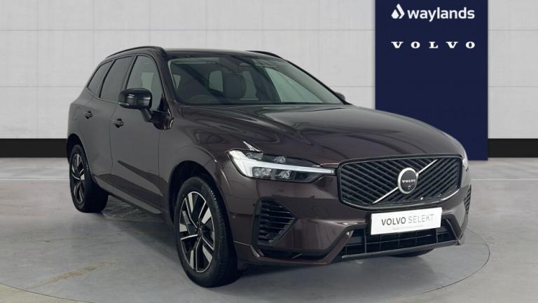 2025 Volvo XC60 Plus, T6 AWD Plug-in hybrid, Electric/Petrol, Dark Estate Petrol Parallel PHEV Au...