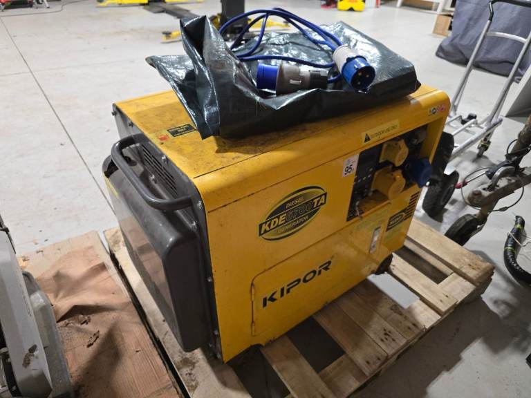 Kipor Silent Diesel Generator KDE6700TA – Electric Start