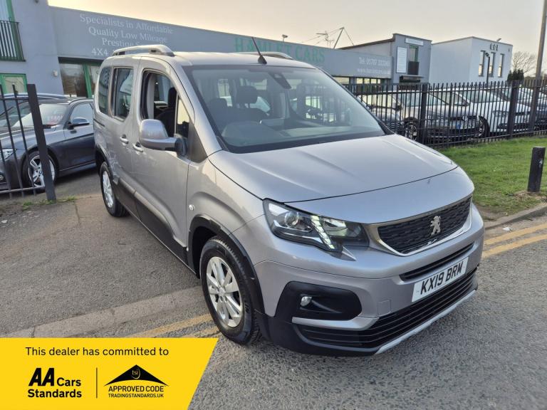 2019 Peugeot Rifter 1.2 PureTech Allure Standard MPV 5dr Petrol Manual Euro 6