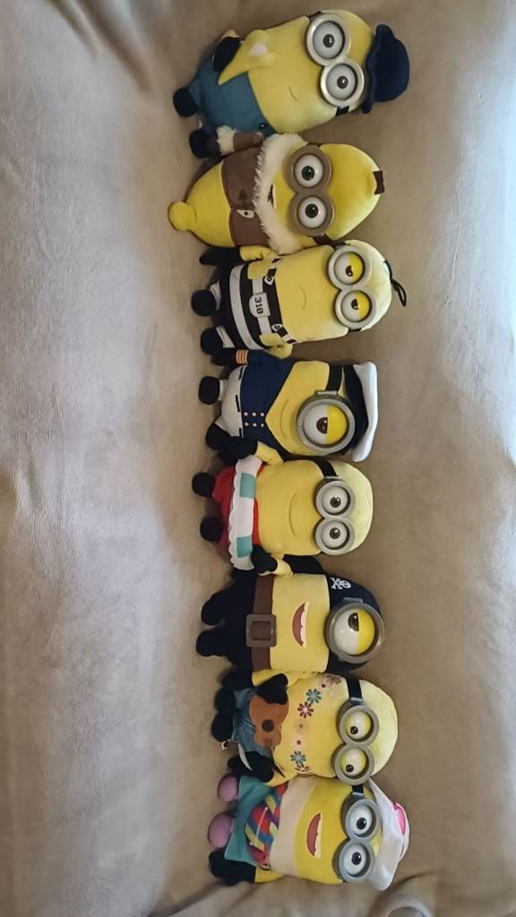 Minions plush collection
