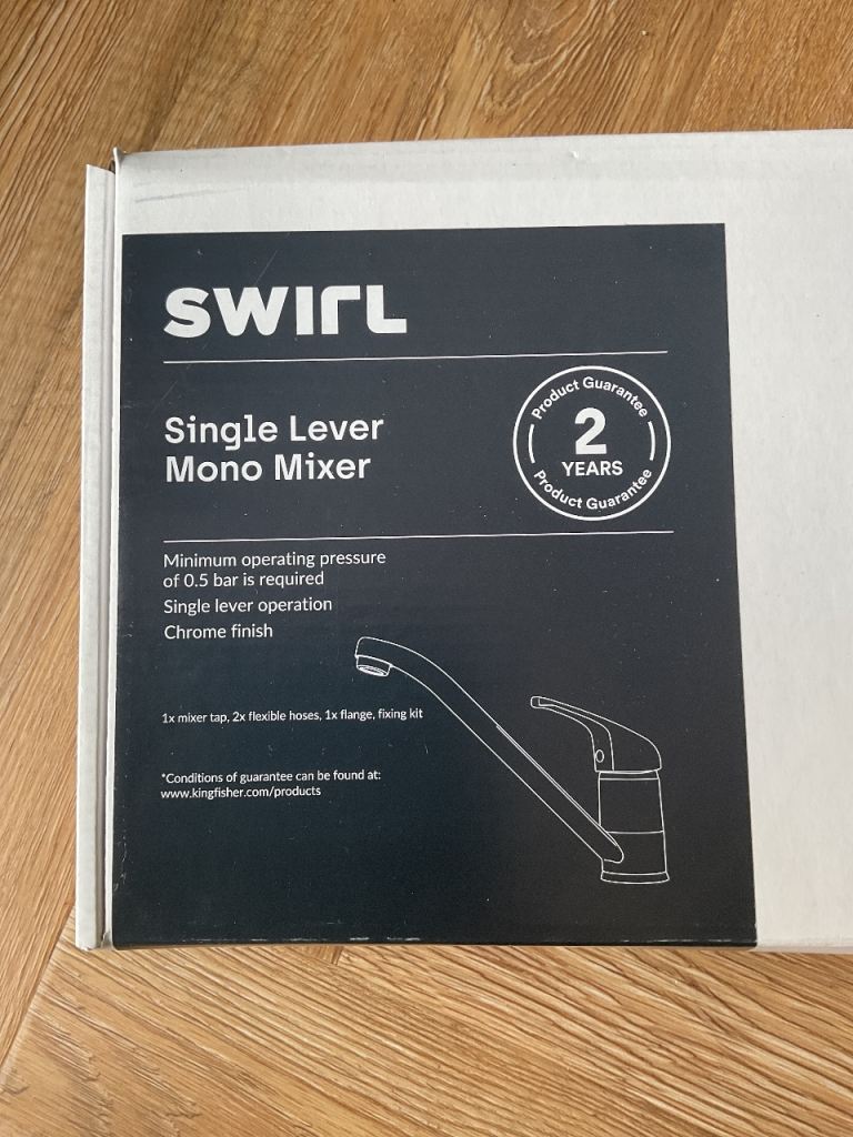 Kitchen mono block mixer tap