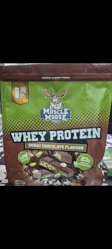 Whey Protein Powder Dubai Chocolate Flavour