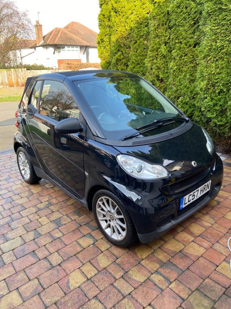 Smart, FORTWO CABRIO, Convertible, 2007, Auto, 999 (cc), 2 doors, Black