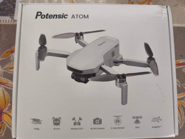 Potensic ATOM Drone - As Good As New, Complete with Box