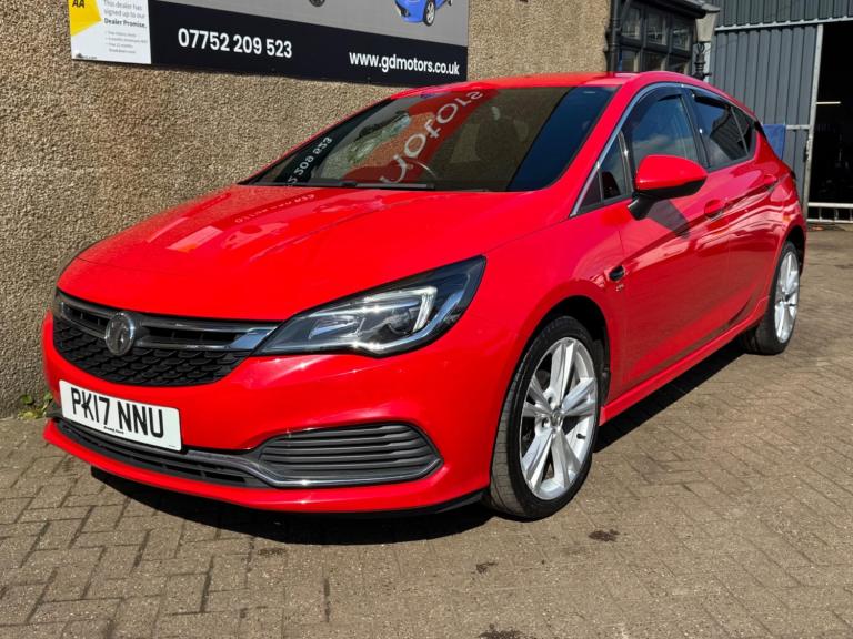 2017 Vauxhall Astra 1.4T 16V 150 SRi Vx-line Nav 5dr HATCHBACK PETROL Manual