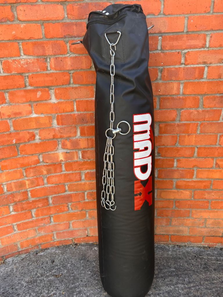 MADX Boxing Punch Bag with Chains – Good Condition