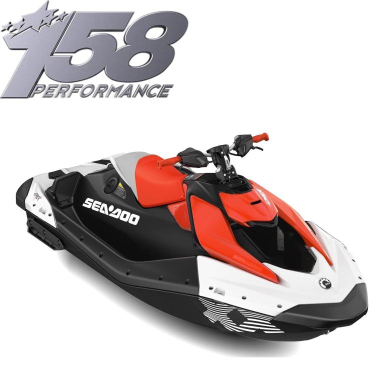 2026 Sea-Doo Spark Trixx 90 For 1 Dragon Red / Bright White