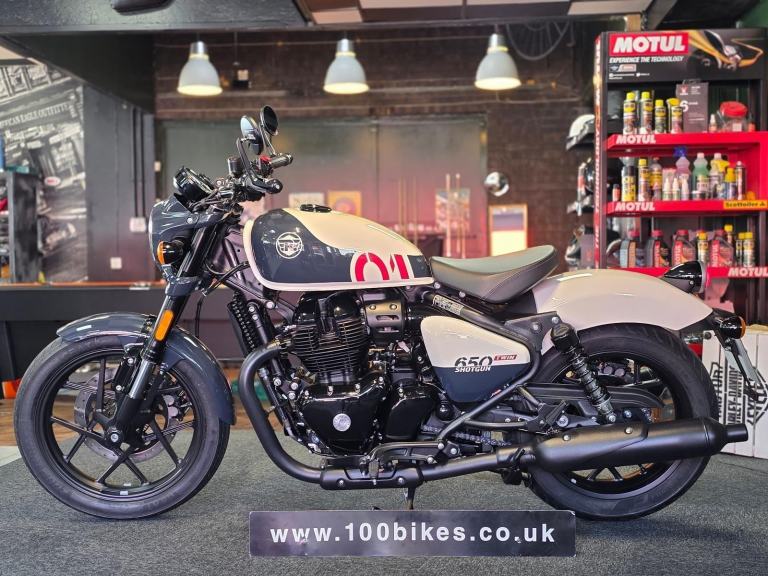 2025/75 ROYAL ENFIELD SHOTGUN 650cc EURO 5 2025 MODEL 5 MILE'S 